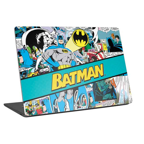 DC Comics Batman Vintage Pose Collage Art Universal Laptop 16.6in (13.4 x 9.7in) Skin